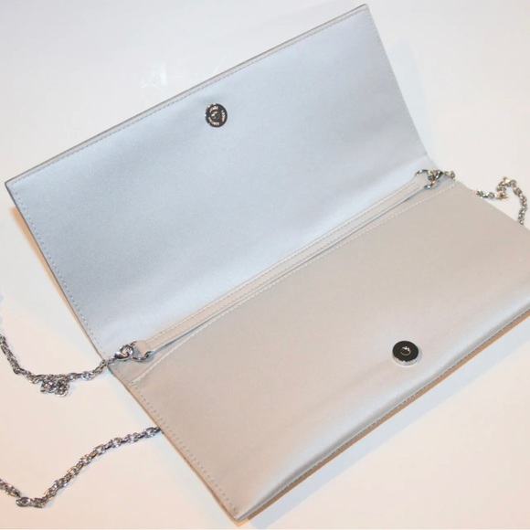 Judith Leiber Envelope Crystal Million Dollar Check Bag Clutch - Picture 3 of 4